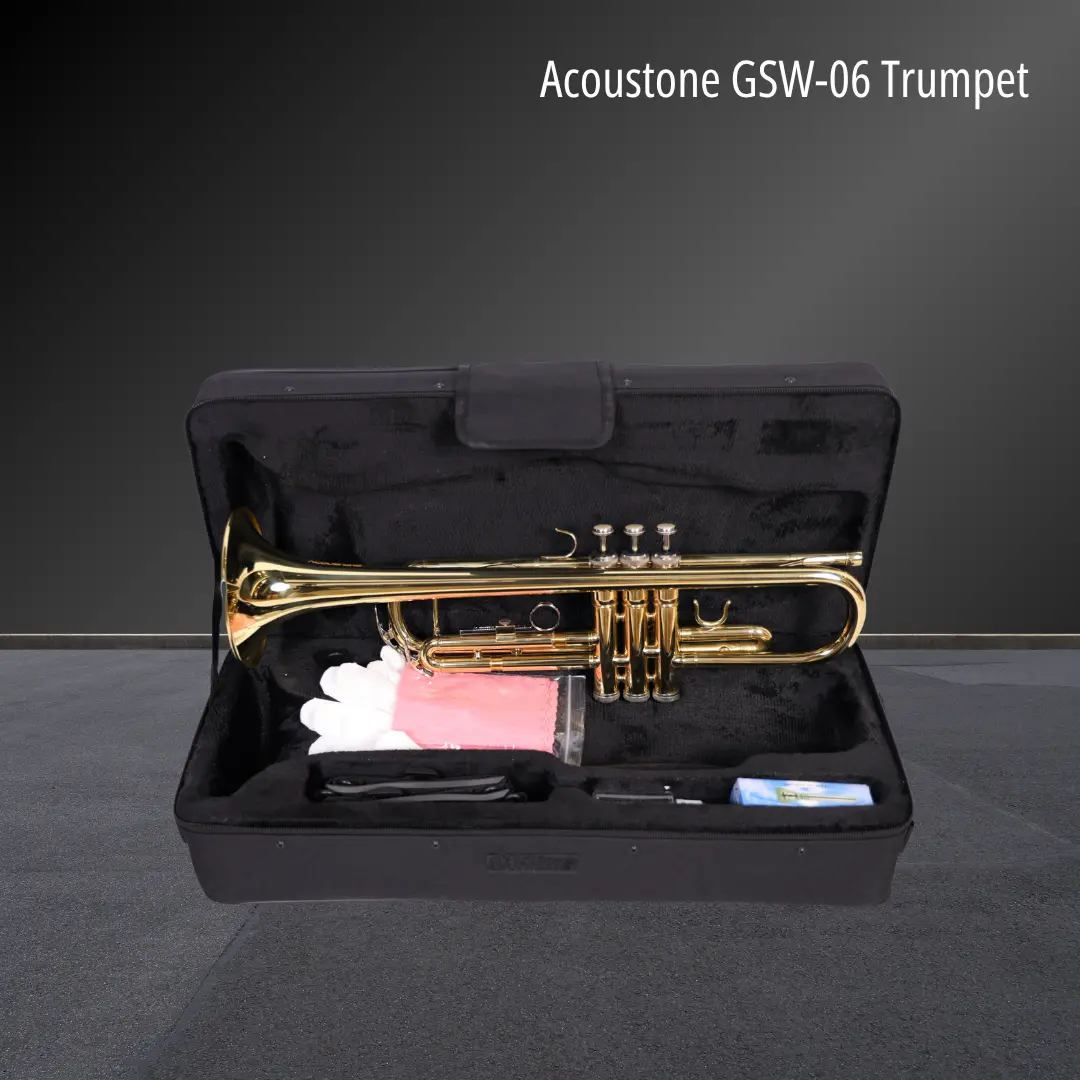 Acoustone GSW-06 Trumpet with Case - Image 3